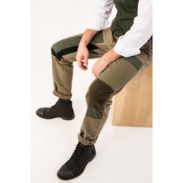  брюки Incotex из хлопка Мануфактура outlet village 