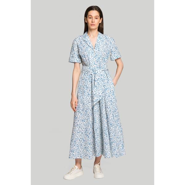  Платье Woolrich PRINTED COTTON LONG DRESS Мануфактура outlet village 