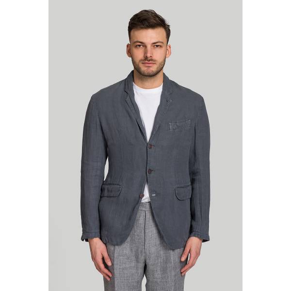  пиджак MAN 1924 безподкладочный из льна Мануфактура outlet village 