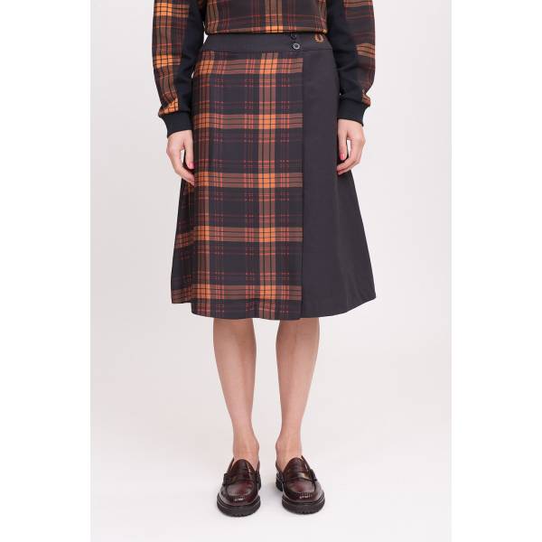  Юбка Fred Perry PLEATED TARTAN SKIRT Мануфактура outlet village 