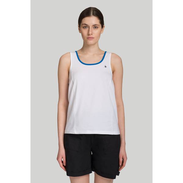  майка Le Coq Sportif из хлопка и эластана Мануфактура outlet village 