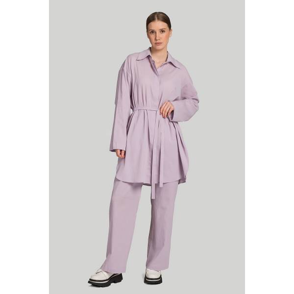  Блузка LE17SEPTEMBRE WRINKLE LONG STRING SHIRT Мануфактура outlet village 